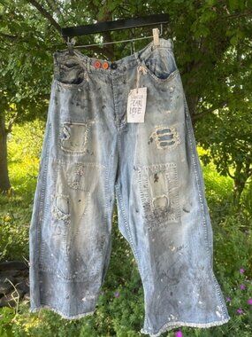 Magnolia Pearl Dani Wide Leg Crop Jeans